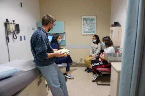 Clinic site hotspot (courtesy of DGSOM/UCLA)