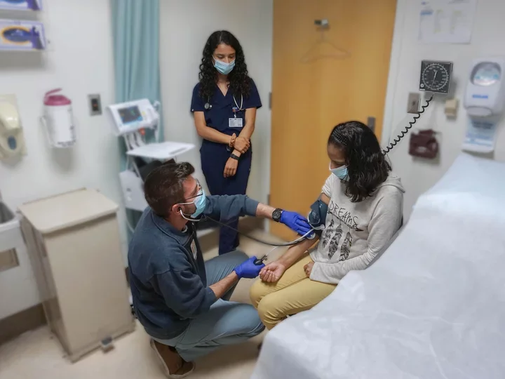 Clinic site hotspot (courtesy of DGSOM/UCLA)